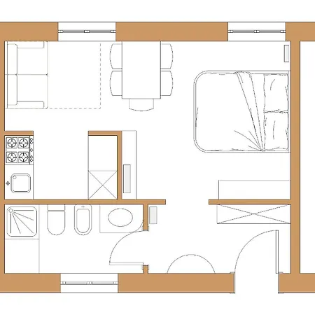Lejlighed Casa Tritone